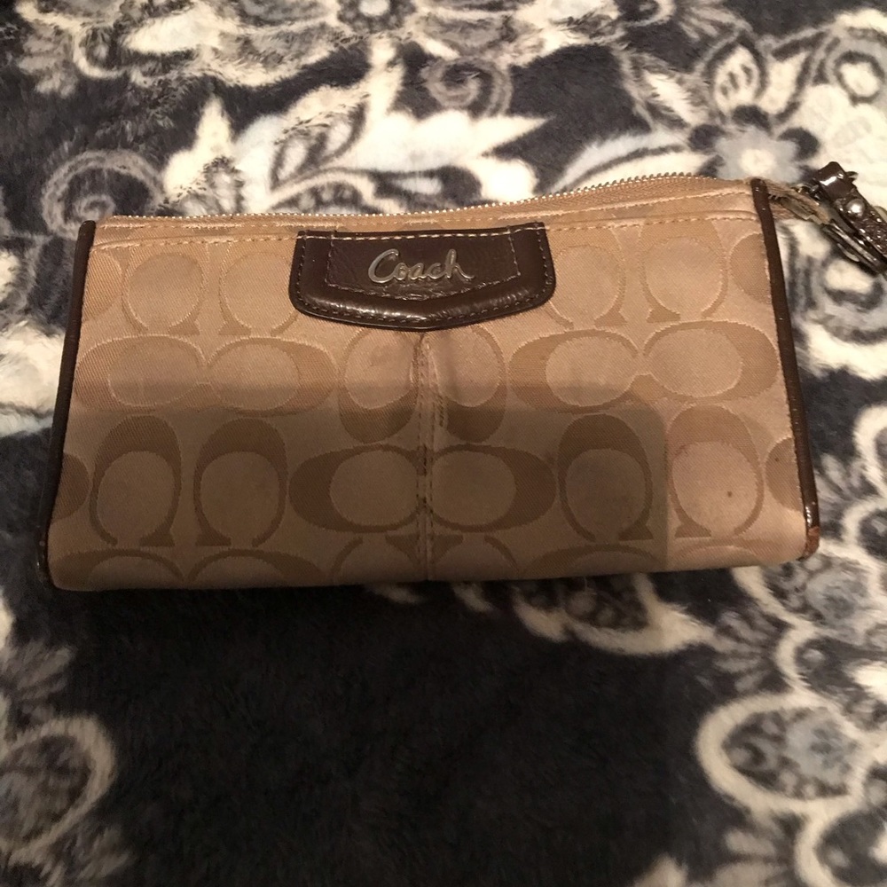 Coach wrist wallet